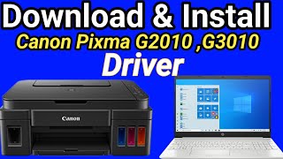 Canon G2010 Printer Driver Install  How To Install Canon G2010 Printer Driver windows 781011 [upl. by Hudnut]