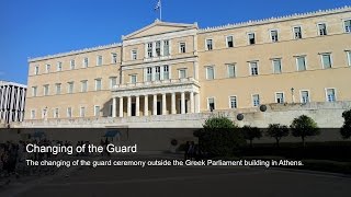 Changing of the Guard at the Parliament Building in Athens Greece [upl. by Thaine604]