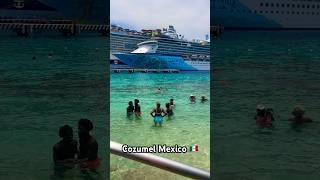 Cozumel Mexico Cruise port 🇲🇽 Fun Water day Cozumel CruisePort MargaritavilleAtSea Mexico [upl. by Ellehsor]