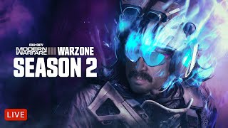 🔴LIVE  DR DISRESPECT  WARZONE  NEW SEASON 2  NUKE TIME  FANDUEL [upl. by Airahcaz]