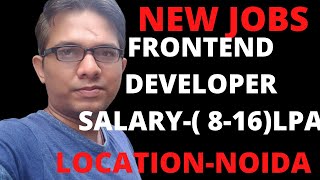 NEW JOBSFrontend Developer in Cordinova Technologies NOIDA [upl. by Cozmo460]