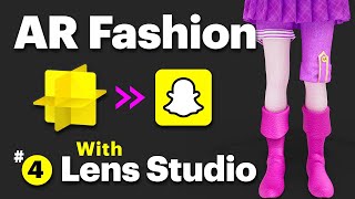 Lens Studio  Virtual Fashion TryOn Snapchat Lenses  PinkTooth Extras tutorial part 4 of 4 [upl. by Ackerman]