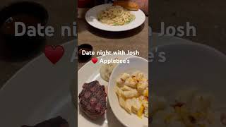 Enjoy a little short clip of date night at Applebees datenight dates fancylike [upl. by Wernick]