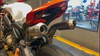 2023 Ducati Panigale V4R Dyno Akrapovic Exhaust [upl. by Drake73]