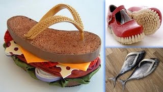 Most Bizarre Weird Shoes You Have Never Seen 1 [upl. by Ameehs612]