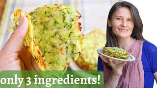 Zucchini Tortillas  LOW CARB  FLOURLESS  KETO [upl. by Aicelef]