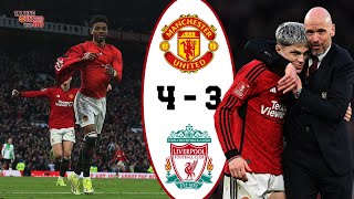 Unbelievable AMADs Impact in Manchester United vs Liverpool [upl. by Grath]