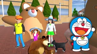 Update lucunya Yuta Mio baby Celine cat cute di taman Doraemon bear Sakura School simulator Gameplay [upl. by Sral139]