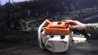 The chainsaw guy shop talk Stihl 075 Chainsaw 1 7 [upl. by Gerstein617]