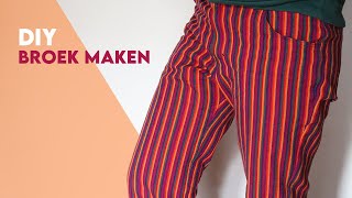 DIY Broek maken [upl. by Thebazile]