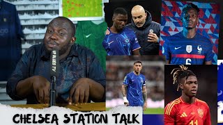 Chelsea Station Talk Paul Pogba  LED for Training  Nico William  Enzo and Madueke [upl. by Euqnimod]