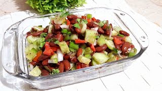 redbeanssalad dietrecipe Red Beans Salad Recipe Healthy Red Beans Salad [upl. by Orteip131]