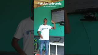 Website Trends  Jifunze kutengeneza website Shorts [upl. by Wang]