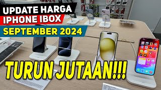 Update Harga iPhone iBox September 2024  Turun Sampai Jutaan [upl. by God]