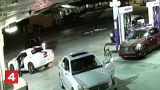 Marathon gas station shooting leaves 2 injured [upl. by Nellek508]