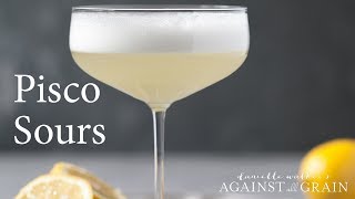 Pisco Sour Recipe  Danielle Walker [upl. by Rim]