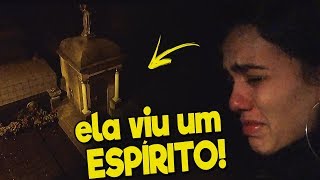 INVADIMOS O CEMITÉRIO 3 DA MANHÃ E ELA VIU UM ESPÍRITO [upl. by Gerhardt143]