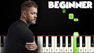 Believer  Imagine Dragons  BEGINNER PIANO TUTORIAL  SHEET MUSIC by Betacustic [upl. by Edee580]