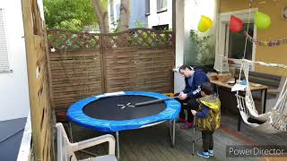 Kinetic Sports garten trampoline TPLS06 [upl. by Whittaker839]