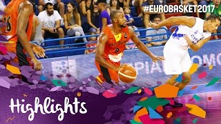 Cyprus v Belgium  Highlights  FIBA EuroBasket 2017 Qualifiers [upl. by Bobby]