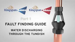 Unvented Cylinder Fault Finding Guide  Water Discharging Through the Tundish  Kingspan Hot Water [upl. by Eendys]