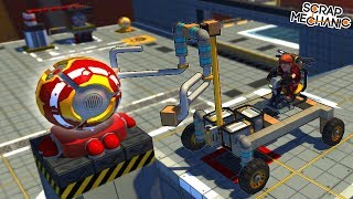 196 IQ ULTIMATE BALL CHALLENGE  Scrap Mechanic Challenge Mode [upl. by Guenevere]