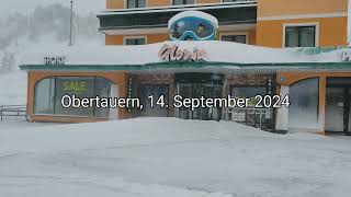 Erster Wintereinbruch  13 und 14 September 2024 [upl. by Jillayne]