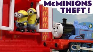 McDonalds Drive Thru Burger Theft  McMinions Minions Story [upl. by Wivina]