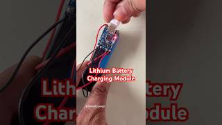 Lithium Battery Charging Module electronics batterycharger diy [upl. by Gnues841]