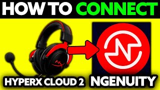 How To Connect HyperX Cloud 2 to NGENUITY 2024  Step by Step [upl. by Lietman300]