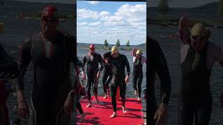 Swim 19 km ironman 703 Lahti Finland 2024 world championship [upl. by Ahtiuqal]