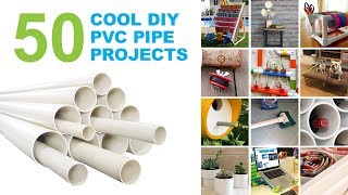 50 Cool DIY Projects and Ideas Using PVC Pipes [upl. by Calderon]