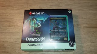 Magic The Gathering Death Toll Commander Deck Opening [upl. by Anelaj]