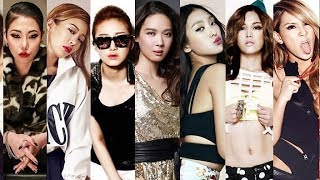 Top 20 Korean Female Rappers [upl. by Ahsercel518]