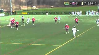 MLAX HIGHLIGHTS Detroit 14 Siena 13 [upl. by Aleira140]