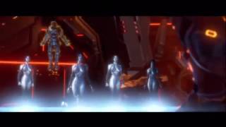 Halo 4 Midnight Chapter Chief Cortana Rescue Didact Killed Nuke Cutscene HD Gameplay Xbox 360 [upl. by Ilyse799]