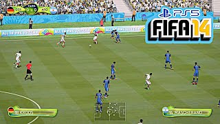 2014 FIFA World Cup Germany vs Argentina FULL MATCH  FIFA 14 PS5 4K [upl. by Sigismondo]