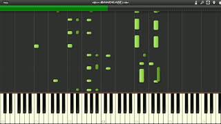 Ritviz  Sage  Synthesia Piano Tutorial by Krishmish [upl. by Einimod]