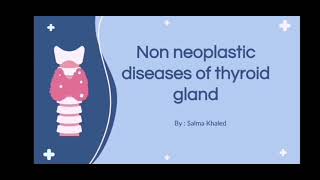 Non neoplastic diseases of thyroid gland part 2  pathology of graves disease and thyroiditis [upl. by Llydnek]