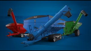 Brandt Agricultural Products  Grain Cart Lineup [upl. by Konikow]