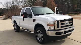 2008 FORD F250 64 POWERSTROKE DIESEL 4x4 FOR SALE [upl. by Zerimar432]