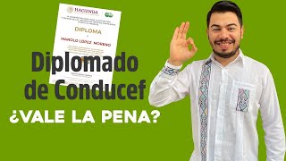 Terminé el diplomado de educación financiera de Conducef ¿Vale la pena [upl. by Walworth]