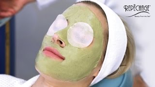 Repechage FUSION Matchafina Facial Time Lapse  Deep Pore Cleansing Facial [upl. by Suoirred]