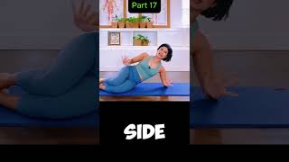 15 min Abs and Hip Workout  Pilates for Beginners1  Part 17 [upl. by Allekim170]