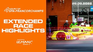 Extended Race Highlights  4 Hours of SpaFrancorchamps 2022  ELMS [upl. by Lean]