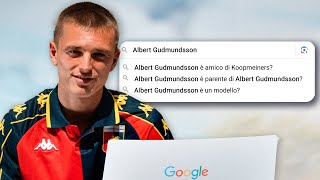 Albert GUDMUNDSSON RISPONDE alle DOMANDE PIÙ CERCATE su di lui 🔴🔵🔎 [upl. by Anahsor]