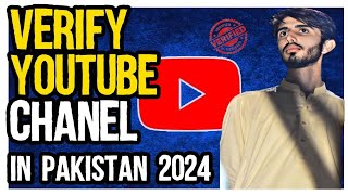 How to Verify YouTube channel From Mobile in 2024 YouTube Channel Verity Kaise Kare [upl. by Ramma]