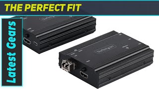 StarTechcom 4K HDMI KVM Extender Over Fiber  Ultimate Remote Access Solution [upl. by Yddor]