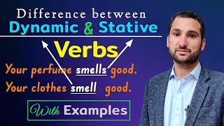 Dynamic and stative verbs  difference between dynamic and stative verbs  action verbs  verb [upl. by Marie-Ann749]