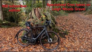 Specialized Creo takes on Leigh Woods gravel [upl. by Asp]